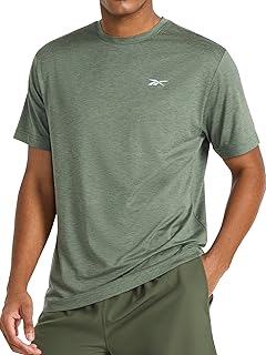 Kinglaman 1/5 Pack Mesh Workout Shirts for Men Dry Fit Gym Quick Dry Athletic Short Sleeve Sports T-Shirt Moisture